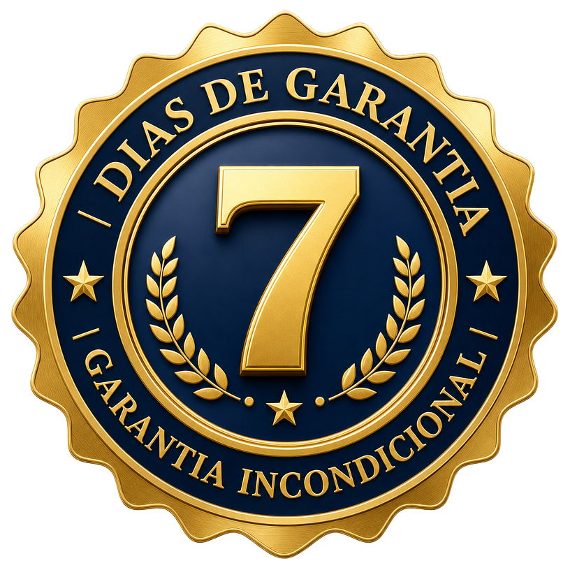 Selo de garantia de 7 dias